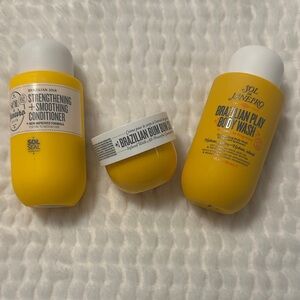 Sol de Janeiro Yellow 3pc Travel Set